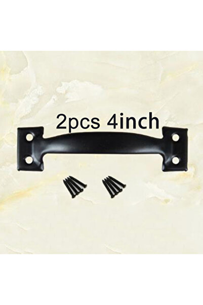 Choice1 4inch 2pcs Door Handle+8pcs Screws Barn Door Handle Gate Handle Pull ...