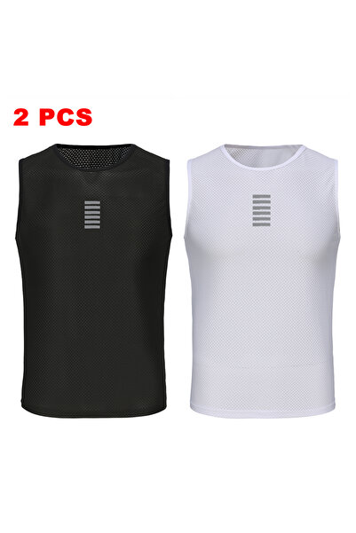 Choice1 قميص رياضي لركوب الدراجات بأكمام طويلة من Asia-XXL باللونين الأبيض وا...