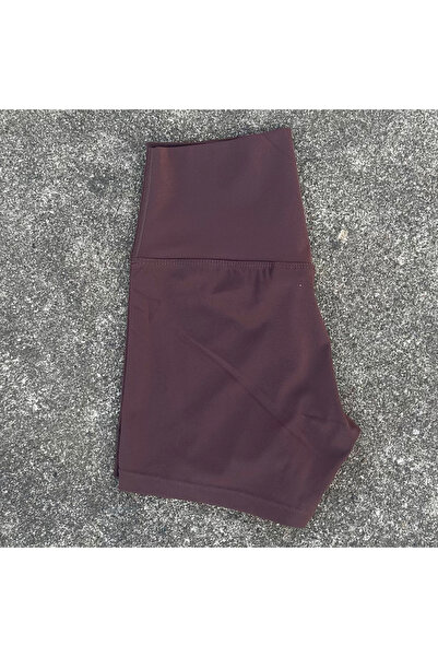 Choice L Distilled coffee Women Sports Shorts High Waist Yoga Shorts Slim Fit...