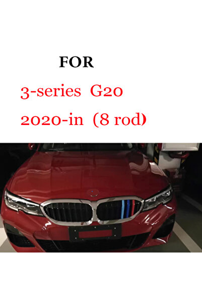 Choice21 مجموعة من 3 قطع من شرائط تزيين الشبك الأمامي لسيارات BMW الفئة 1، 2،...