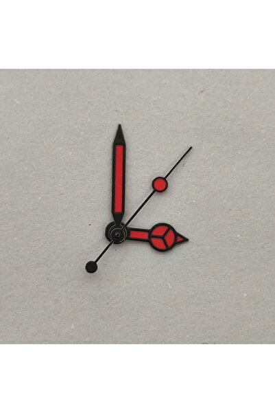 Choice4 11Black Red NH35 Hands Watch Accessories Red Orange Blue Black Edge W...