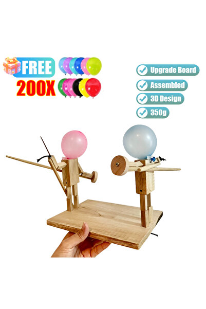 Choice3 thicker model 10mm With 200balloon Balloon Bamboo Man Battle Thickene...