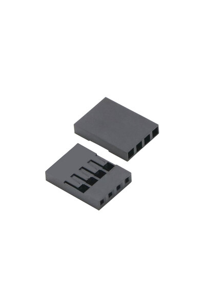 Choice6 50 قطعة من موصلات قابس TJC8 مفرد الصف ذات غلاف بلاستيكي من دوبونت، 4 ...