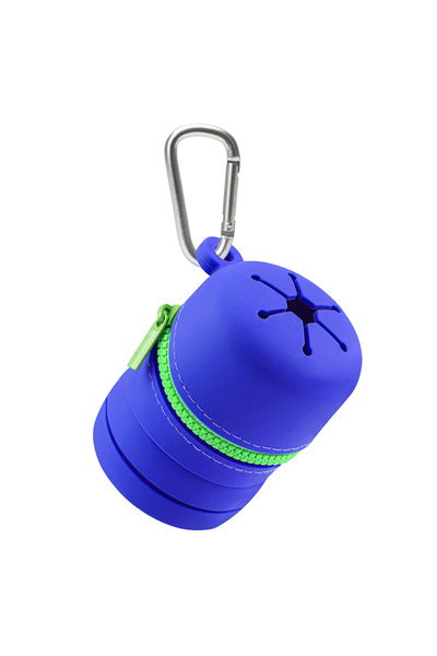 Choice Blue Fly Fishing Box Foldable Silicone Boxes With Zipper Portable Mult...