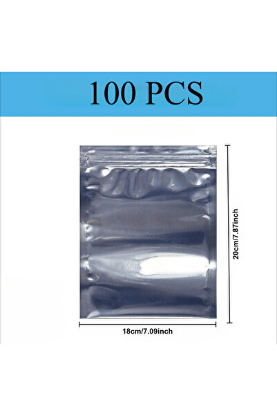Choice 100pcs 18x20cm 100pcs PET self-sealing bags, anti-static self-sealing ...