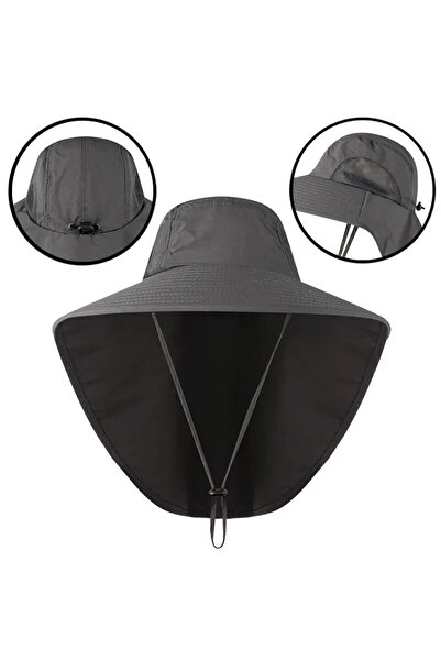 Choice Grey Wide Brim Baseball Hats for Women and Men Sun Defender Cooling Ne...