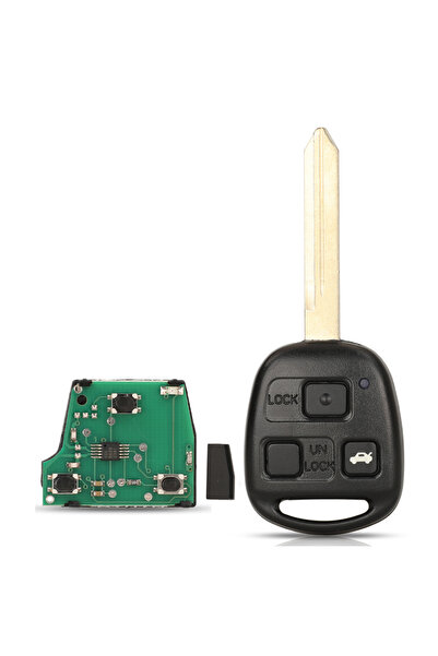 Choice1 3BTN Full key Jingyuqin Smart Remote Control Car Key 433MHZ 4C Chip F...