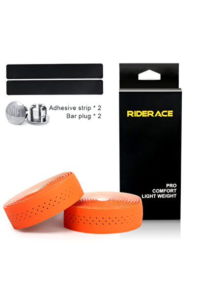 Choice Orange RIDERACE Bicycle Handlebar Tape Road Bike Handle Bar Tapes Anti...