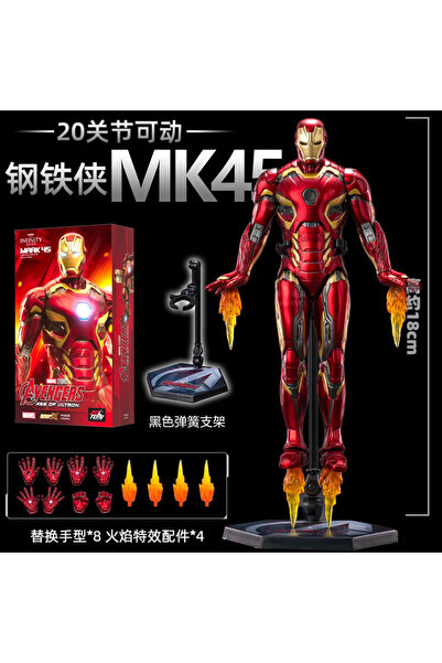 choice2 ZD MK45 ZD Toys Iron Man MK1 MK2 MK3 MK4 MK5 MK6 MK7 MK42 MK43 MK45 M...