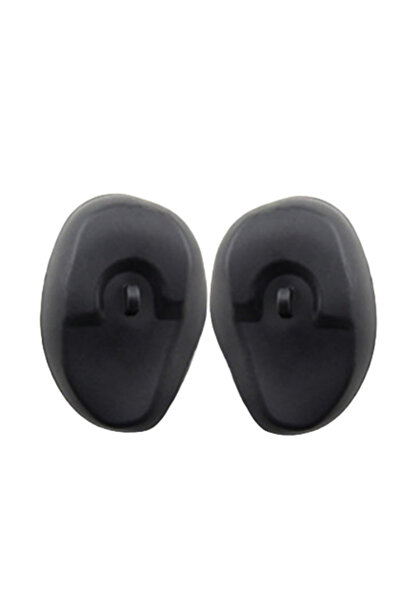 choice2 Black Silicone Ear Cover Hair Coloring Dyeing Ear Protector Waterproo...