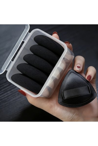 Choice5 05 5pcs Portable Foundation Powder Puffs Drop Shape Beauty Makeup Spo...