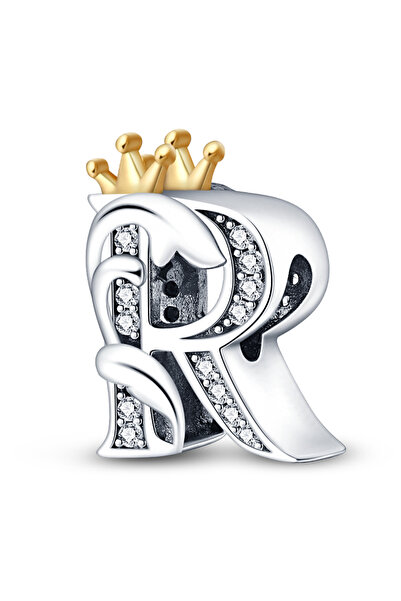 Choice3 PAC355-R Fit Qikaola 925 Original Bracelets Charms Classic Crown 26 L...