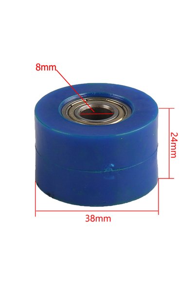 choice2 Blue 8mm 8mm 10mm Chain Roller Tensioner Pulley Wheel Guide For CRF Y...
