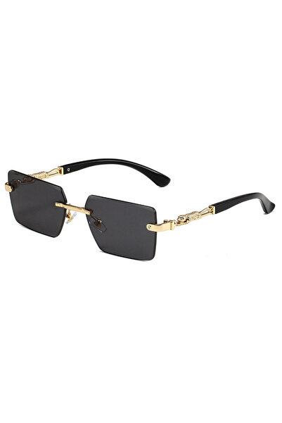 Choice LD1 Fashion Rimless Sunglasses UV400 Rectangle Women Men Shades Hiking...