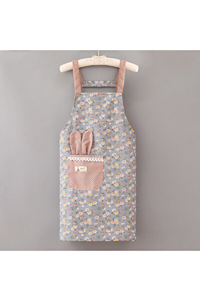 choice2 A3 1PC Fashion Floral Bunny Ear Restaurant Kitchen Sleeveless Large P...