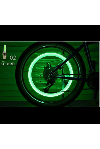 Choice Green 2Pcs Bicycle Lights Motion Sensor LED Lights with Batteries for ...