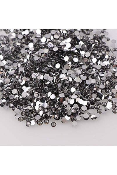 Choice23 4MM Transparent Grey 1000pcs Non Hot Fix Rhinestones 2/3/4mm Round R...