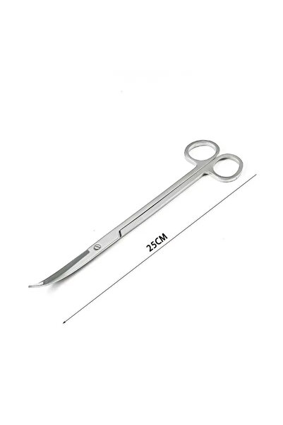 Choice1 A- bending shear Aquarium Scissors,Extra Long Stainless Steel Cleanin...