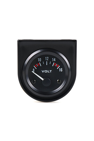 Choice3 volt meter 2INCH 52MM Black Volt meter Water temp Oil temp gauge Oil ...