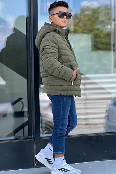 Zaziko Kids Boy's Detachable Hooded, Densely Stitched Nova Fabric Winter Puff...