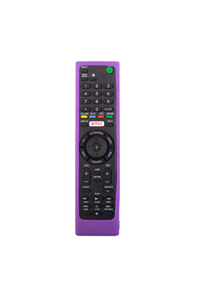 Choice Purple Luminous Soft Silicone Protective Covers for TV RM-ED052 RM-ED0...