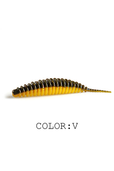 Choice 35mm50pcs V 2023 Hot Supercontinent Worm Bait Soft Bait Tanta Fishy Sm...