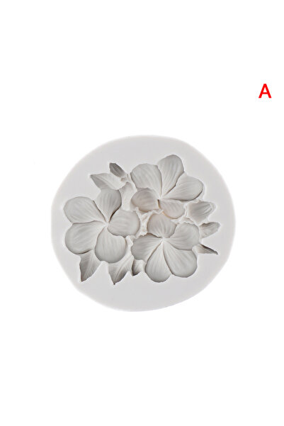Choice A 1Pc Flower Shape Silicone Mold Gardenia Plumeria Rubra Soap Fondant ...