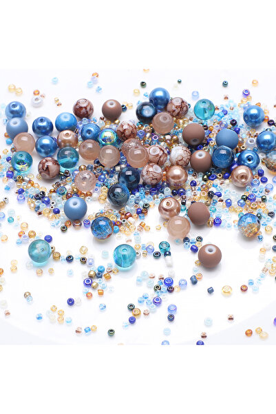 Choice27 01KBLL 40g Mixed Size Colorful Czech Glass Seed Beads Loose Round Sp...