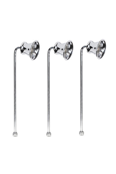 Choice Sliver-3pcs Candle Snuffer Stainless Steel Smokeless Candles Wick Bell...