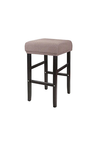 Choice 1pc chair cover A12 1 Square Stool Covers Home Jacquard Elastic Bar St...
