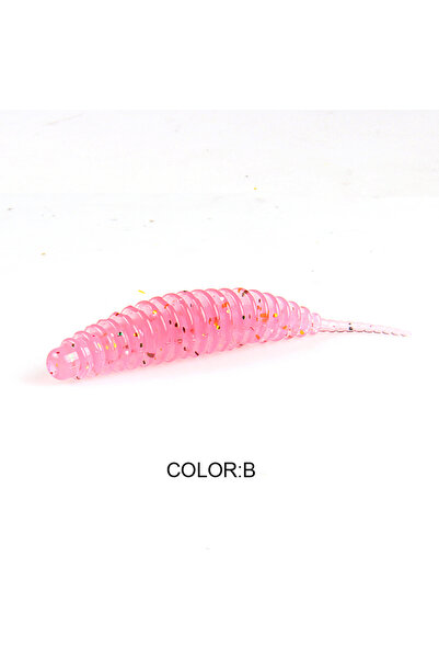 Choice 49mm20pcs B 2023 Hot Supercontinent Worm Bait Soft Bait Tanta Fishy Sm...