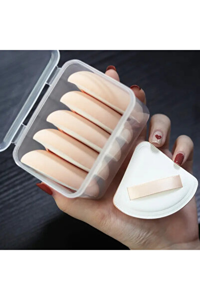 Choice3 02 5pcs Portable Foundation Powder Puffs Drop Shape Beauty Makeup Spo...