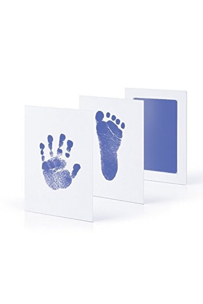 Choice Sky Blue Ink Pad Newborn Baby DIY Hand And Footprint Kit Ink Pads Phot...