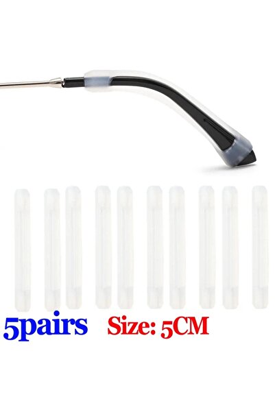 Choice3 clear-10pcs 10/20pcs Glasses Anti-slip Silicone Sleeve Eye Frame Leg ...