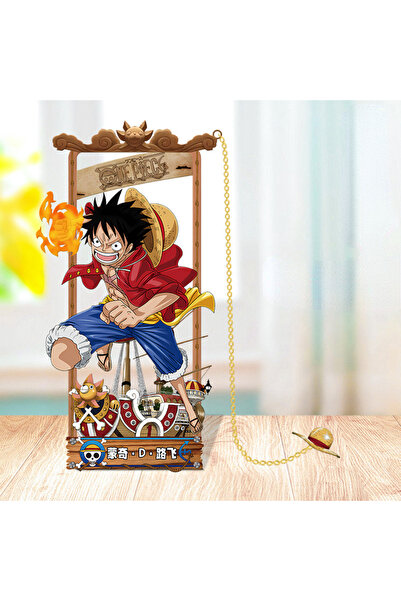Choice5 Bandai 10cm Luffy A One Piece Metal Bookmarks with Cartoon Characters...