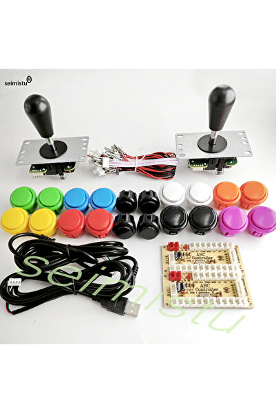 Choice 2 player-diy mix ARCADE Joystick Copy SANWA Game Machine Arcade Consol...