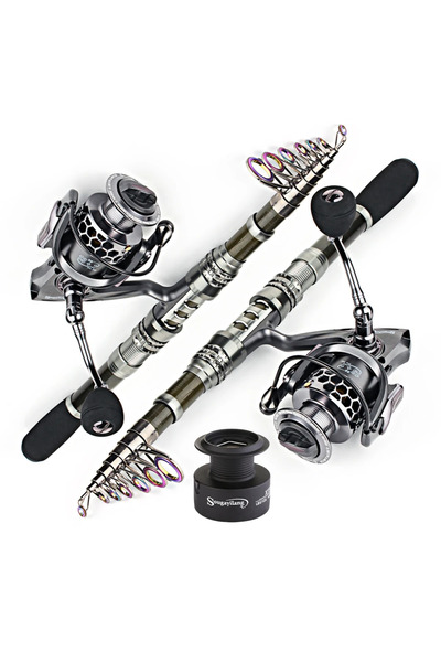 Choice3 3.0m and XY3000 Sougayilang 1.8-3.3m Carbon Fiber Spinning Fishing Ro...
