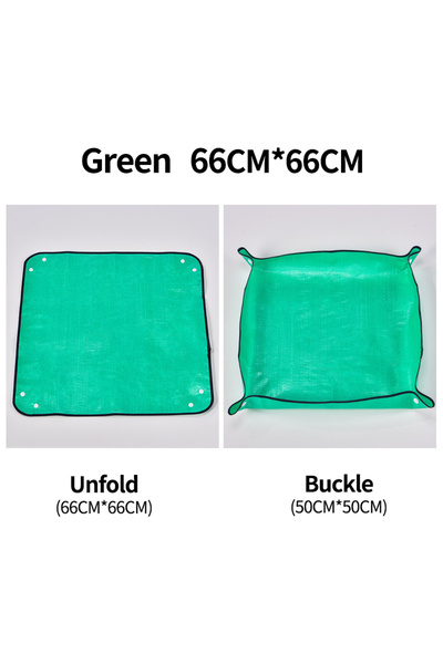 Choice 66x66cm 1pcs Planting Mat 50cm-100cm Gardening Potting Pad Foldable Ga...