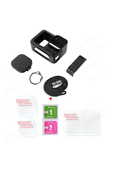 Choice Universal Kit 6 Protective Silicone Case for GoPro Hero 13 Black Tempe...