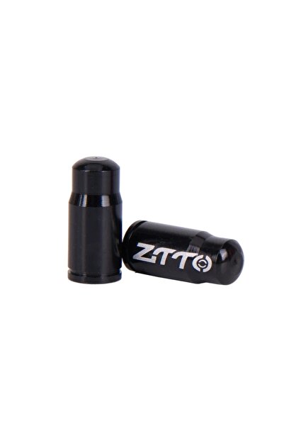Choice 2pcs BLACK ZTTO 2Pcs MTB Mountain Bicycle Presta Valve Caps F/V Protec...