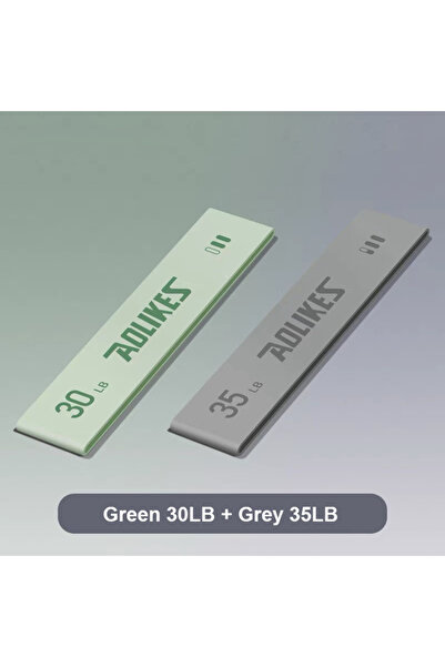 Choice1 Aolikes Green and Grey AOLIKES Resistance Bands for Working Out, Elas...