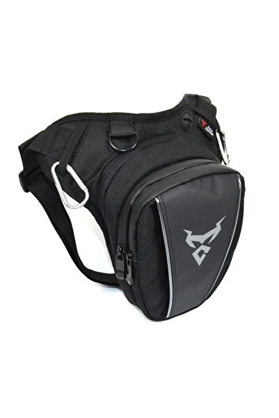 Choice GRAY Motorcycle Drop Waist Leg Bag Thigh Belt Hip Bum Waterproof Motor...