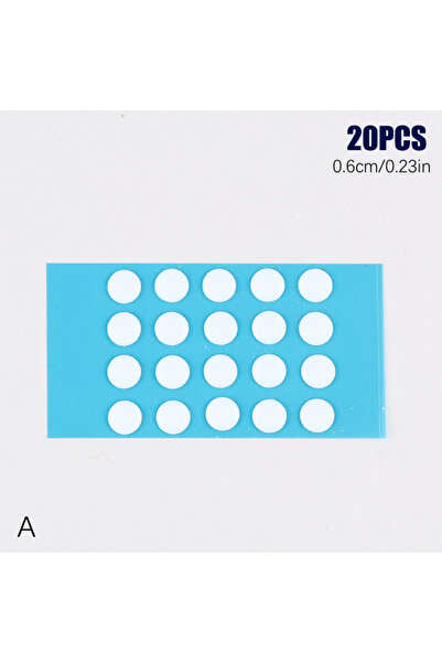 KOQZM A 1set Ultraglide Small Round Dot PTFE Mouse Skates DIY Mice Glide Feet...