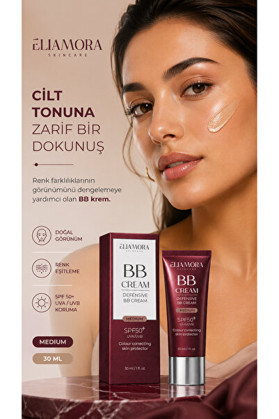 eliamora Bb Krem +50 Spf Yüksek Koruyucu Medium