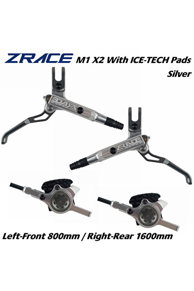 Choice X2 ICE Pads Silver ZRACE M1 X2 / X4 Mountain Bike Hydraulic Brake,Full...