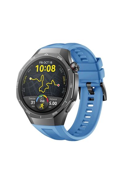 Choice5 Huawei GT 6 Pro 46mm Light Blue Silicone Official Strap For Huawei Wa...
