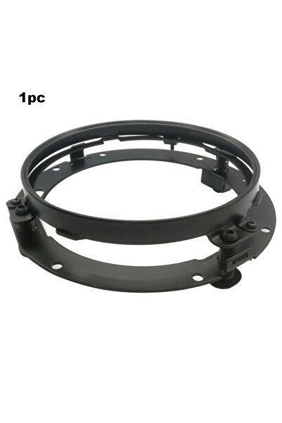 Choice Black 1 piece 7 Inch Round LED Headlight Mounting Bracket Ring For Car...