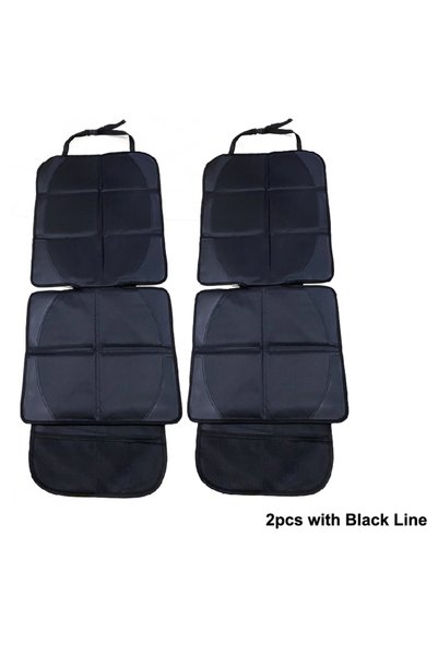 ZUIMI 2pcs Seat Car Seat Cover for Tesla Model 3 Y Juniper 2026 Oxford PU Lea...