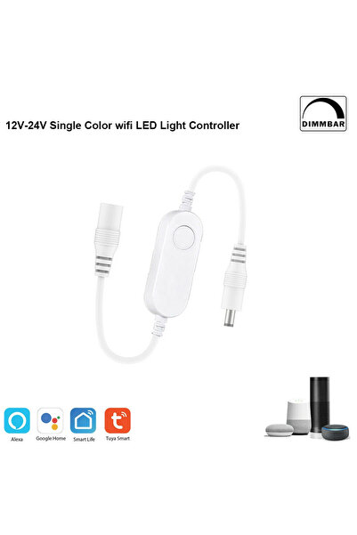 Choice1 جهاز التحكم في إضاءة Mini Tuya SmartLife Wifi LED Controller DC12V-24...