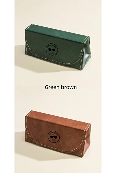 Choice5 2 of them Vintage Exquisite Large Frame High-Value Glasses Case Sungl...